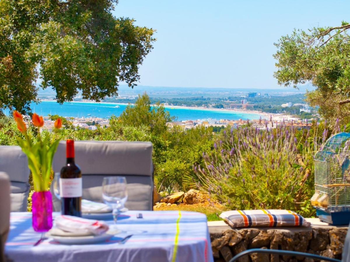 Villa Sa Rota, Con Piscina Y Vista Mar